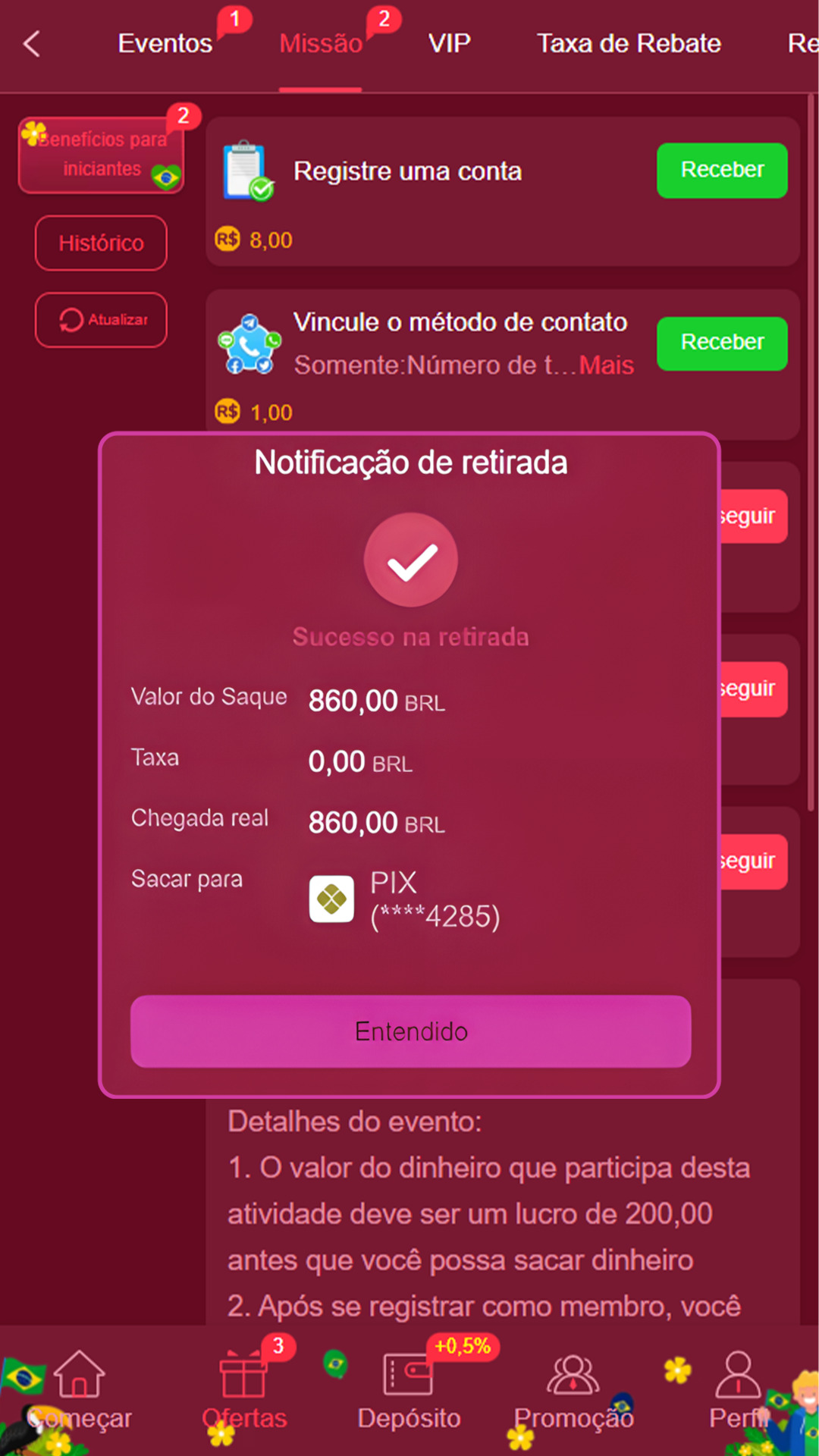 casa de apostas que aceita cartão de débito 